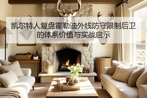 凯尔特人复盘霍勒迪外线防守限制后卫的体系价值与实战启示